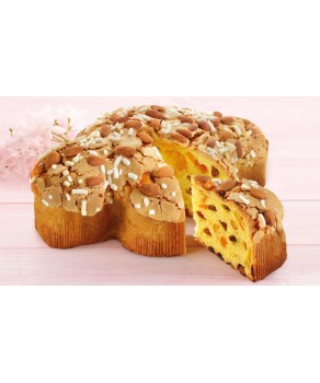 Flamigni - Colomba Classica con Canditi e Uvetta in Bauletto Decorato