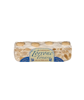 Pruneddu - Torrone di Tonara Friabile 55% Mandorle o Nocciole